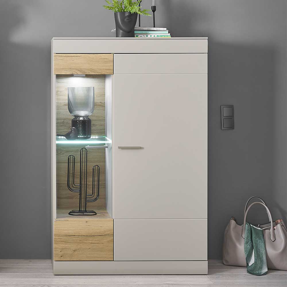 Brandolf Esszimmer Highboard mit Glastür links modernem Design