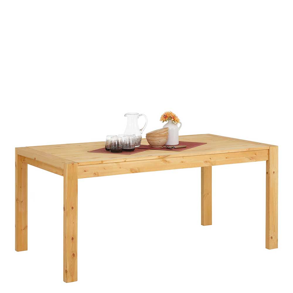 Möbel4Life Echtholztisch aus Kiefer Massivholz Landhausstil