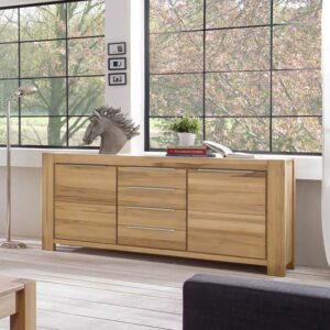 Homedreams Esszimmer Sideboard aus Kernbuche massiv geölt