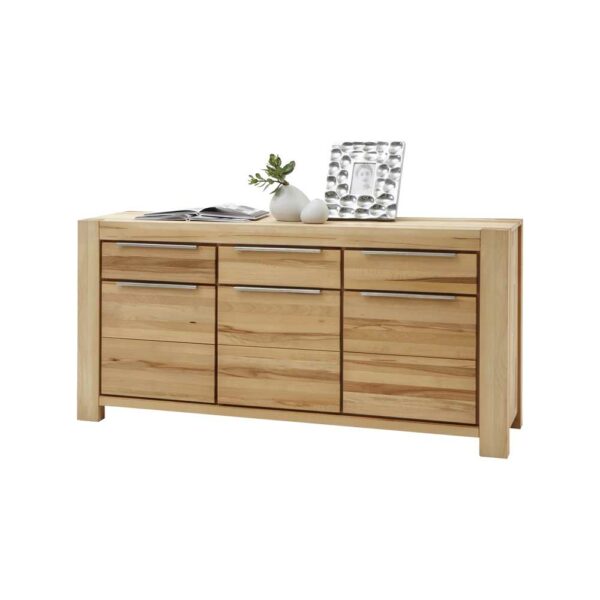 Homedreams Massivholz Sideboard aus Kernbuche geölt