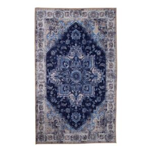 4Home Orientalischer Design Teppich mehrfarbig Kurzflor