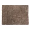 Basilicana Hochflor Teppich Sand Beige im Skandi Design 240x170 cm