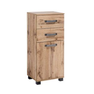 Basilicana Badezimmer Unterschrank in Wildeichefarben 40 cm breit