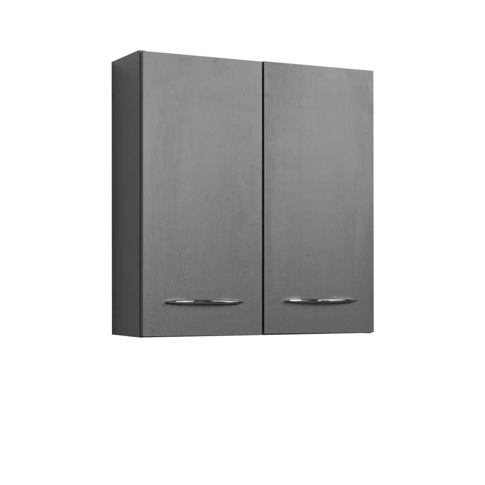 Star Möbel Bad Hängeschrank in Grau 60 cm breit