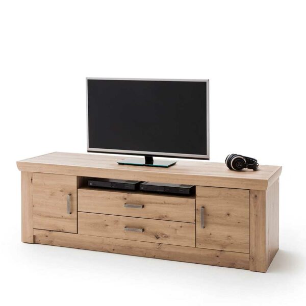 TopDesign TV Unterschrank in Eichefarben 180 cm breit