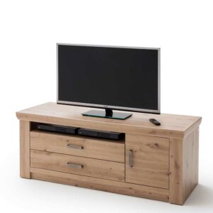 TopDesign TV Kommode in Eichefarben 60 cm hoch