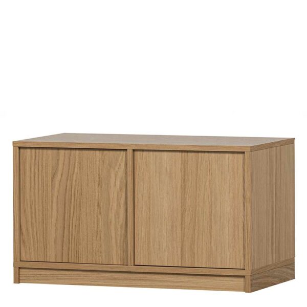 Basilicana Unterschrank Fernseher in Eichefarben Breite 77 cm oder 110 cm