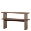 Basilicana Konsolentisch Couchtable in Nussbaumfarben 120x72x30 cm