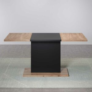 TopDesign Tisch Esszimmer modern 160x76x80 cm Säulengestell