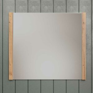 TopDesign Garderoben Spiegel in Wildeichefarben die Wandmontage