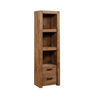 Wooding Nature Regal aus Teak Massivholz Bücher