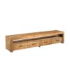 Wooding Nature TV Lowboard aus Teak Massivholz 240 cm