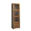 Wooding Nature Bücherregal aus Teak Massivholz 60 cm