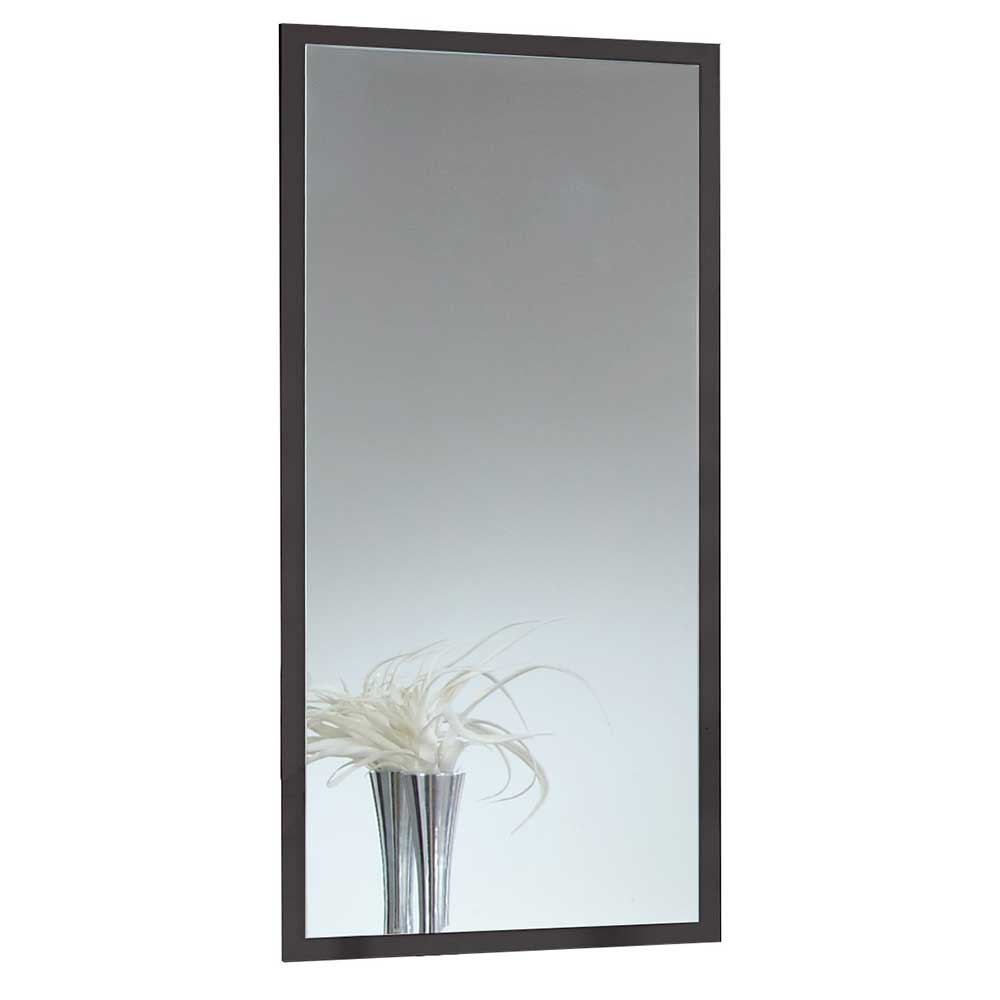 Star Möbel Spiegel für die Wand Rahmen in Dunkelgrau 106 cm hoch