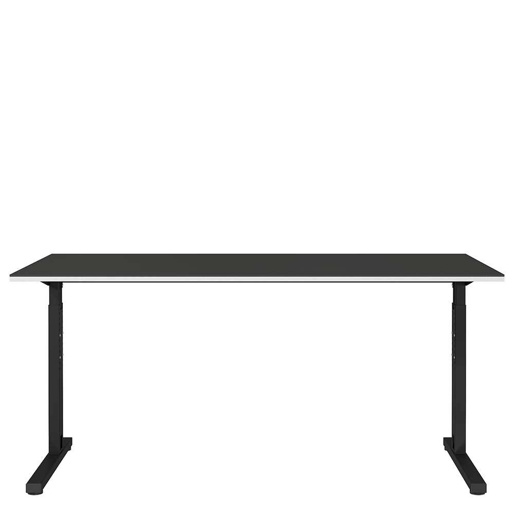 Möbel Exclusive Verstellbarer Schreibtisch Höhe 70-80 cm modernes Design