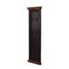 Möbel Exclusive Kolonialstil Garderobe in Schwarz und Honigfarben Mangobaum Massivholz