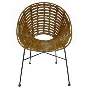 Möbel Exclusive Flechtstühle aus Rattan 45 cm Sitzhöhe