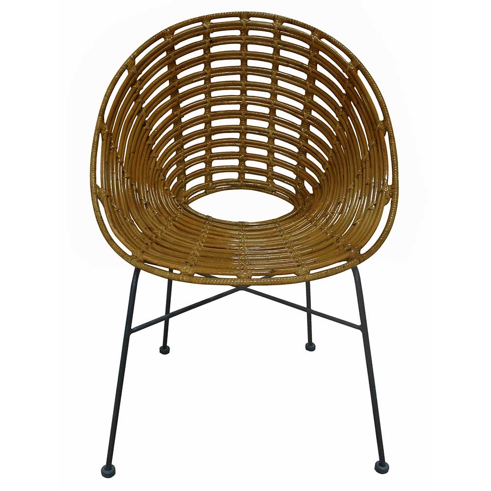 Möbel Exclusive Flechtstühle aus Rattan 45 cm Sitzhöhe