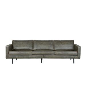 Basilicana Lounge Couch in Oliv Grün modern