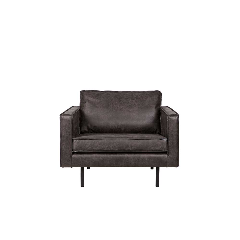 Basilicana Loungesessel in Schwarz modern