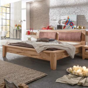 Nature Dream Komfortbett mit gepolstertem Kopfteil Eiche