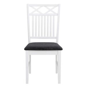 Möbel4Life Esstisch Stühle aus Kiefer Massivholz hoher Lehne (2er Set)