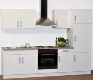Star Möbel Kücheneinrichtung in Weiß (sechsteilig)