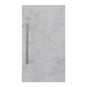 Möbel4Life Badezimmer Oberschrank in Beton Grau 35 cm breit