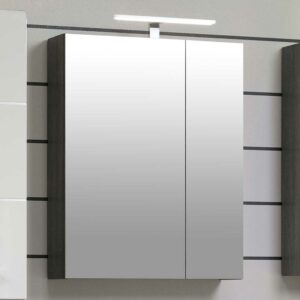 TopDesign Badschrank Spiegel in modernem Design 60 cm breit