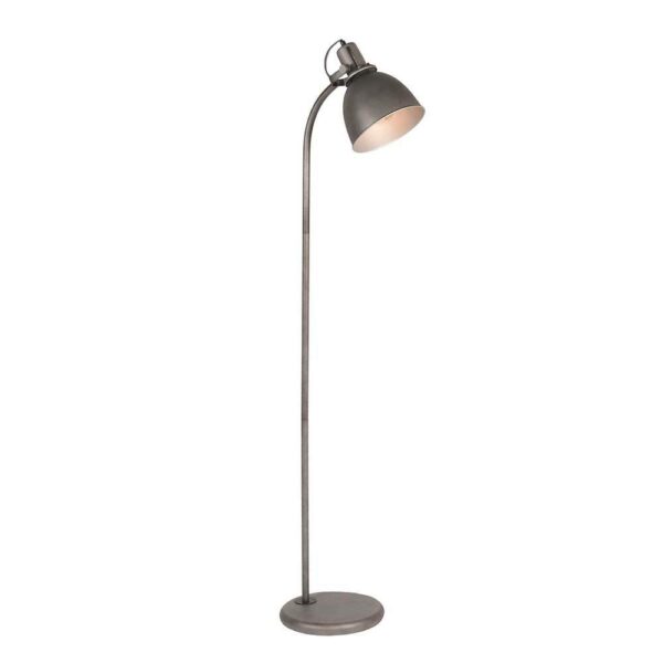 Möbel Exclusive Stehlampe in Grau Metall