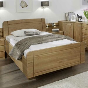 Franco Möbel Bett mit Komforthöhe Komforthöhe