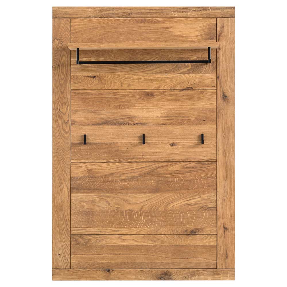 Homedreams Hängegarderobe Eiche teilmassiv in modernem Design 80 cm breit