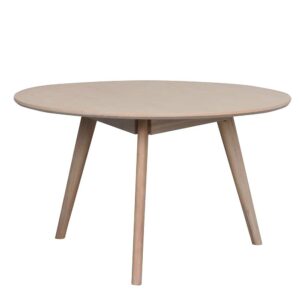 TopDesign Runder Tisch im Skandi Design 90 cm breit