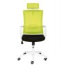 PerfectFurn Bürostuhl in Hellgrün und Schwarz verstellbarer Rückenlehne