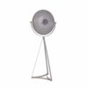 Basilicana Design Stehleuchte in Grau Metall