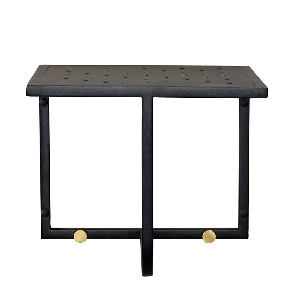 TopDesign Wand Tisch in Schwarz Metall