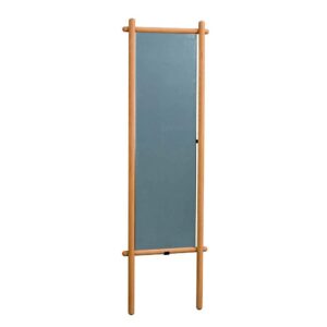TopDesign Standspiegel aus Eiche Massivholz 180 cm hoch