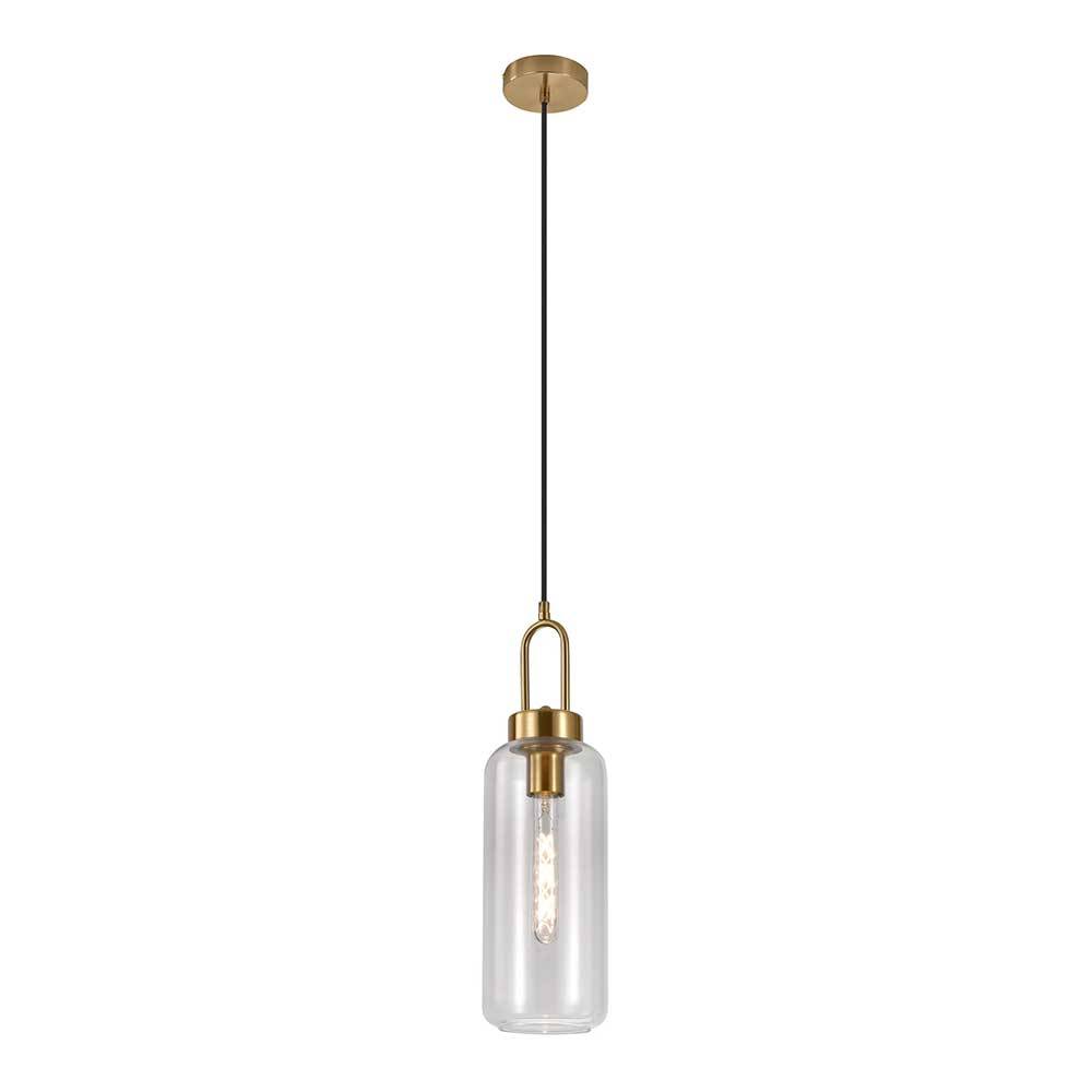 4Home Deckenlampe in modernem Design Glas und Metall