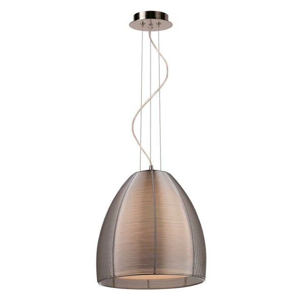Basilicana Draht Hängelampe aus Aluminium modern