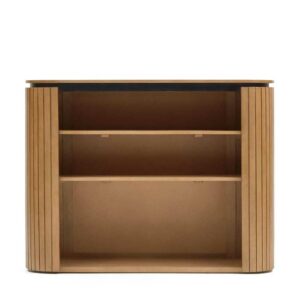 4Home Skandi Stil Regal mit drei Fächern 120 cm breit - 90 cm hoch