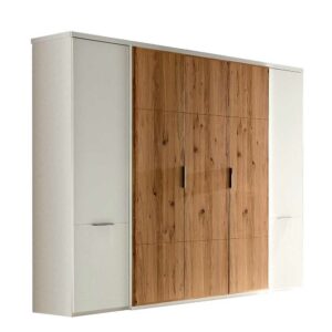 Nature Dream Fünftüriger Kleiderschrank in modernem Design 248 cm breit