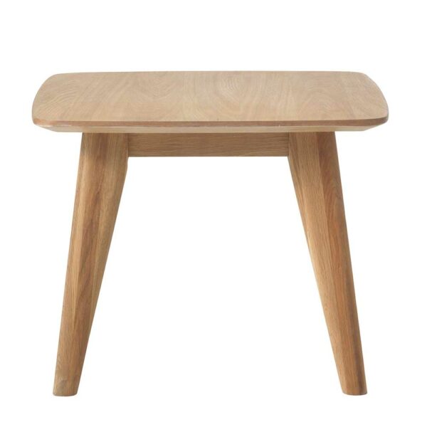 TopDesign Sofatisch aus Eiche Massivholz Retrostil