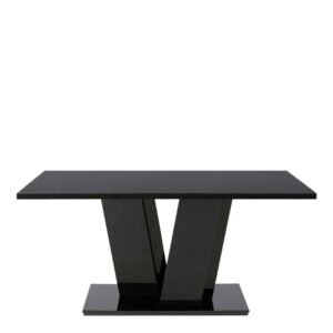 BestLivingHome Esszimmer Tisch in Schwarz Hochglanz modern