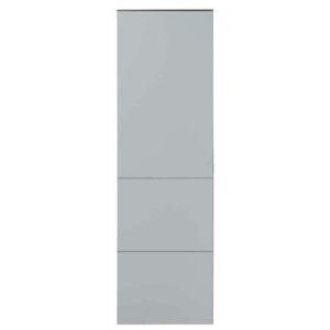 BestLivingHome Garderobenschrank in Lichtgrau 55 cm breit