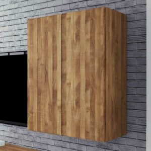 Basilicana Massivholz Hängeschrank aus Wildeiche geölt 80 cm