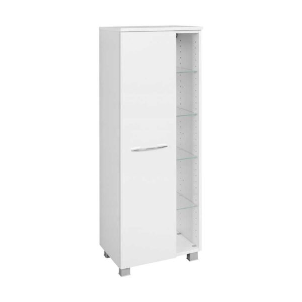 Star Möbel Bad Seitenschrank in Weiß modern