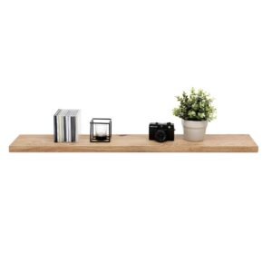 Homedreams Wandboard aus Eiche Massivholz 20 cm tief