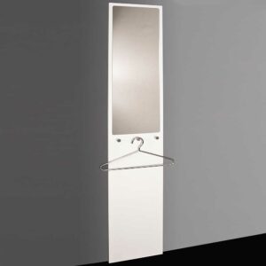 Tollhaus Garderobenpaneel mit Spiegel Weiß