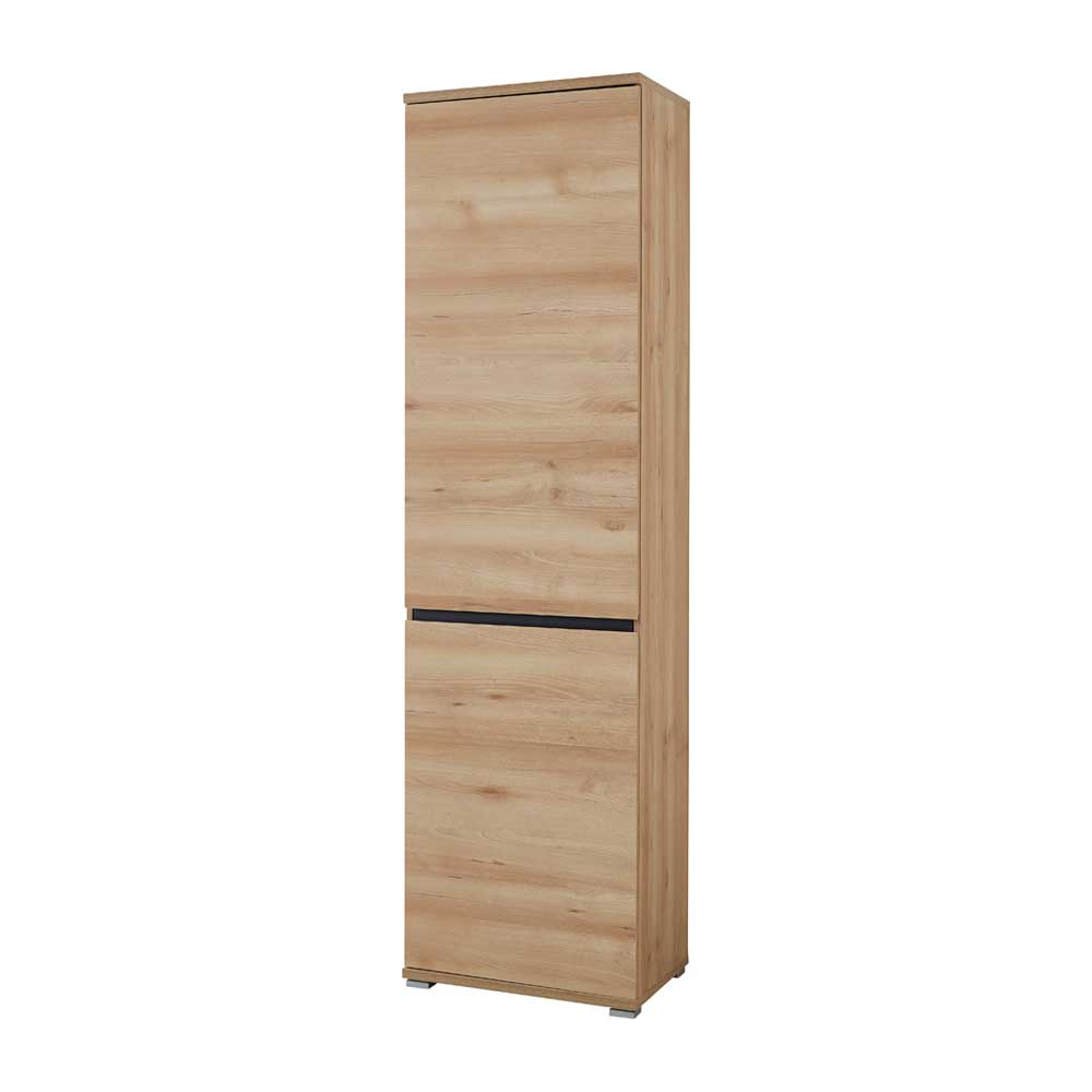 Möbel Exclusive Dielenschrank in Buche Dekor 200 cm hoch