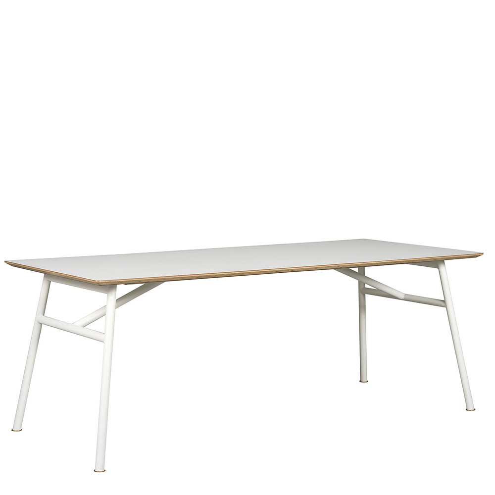 TopDesign Tisch in Weiß 200 cm breit